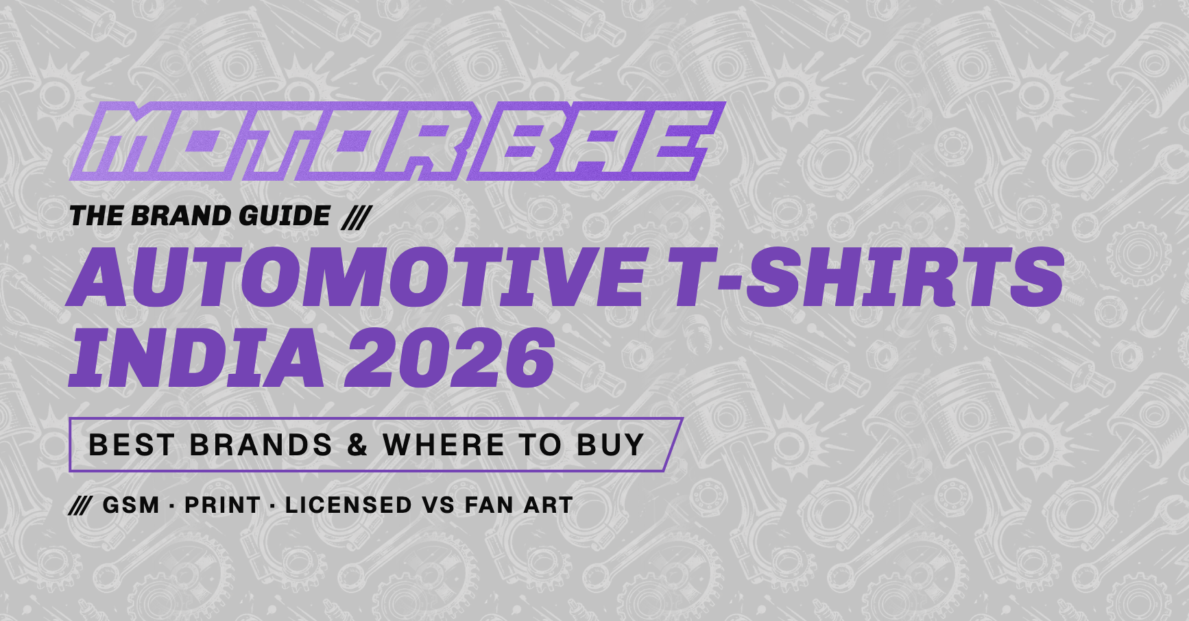 Automotive T-Shirts India: Best Brands & Where to Buy (2026) featured image