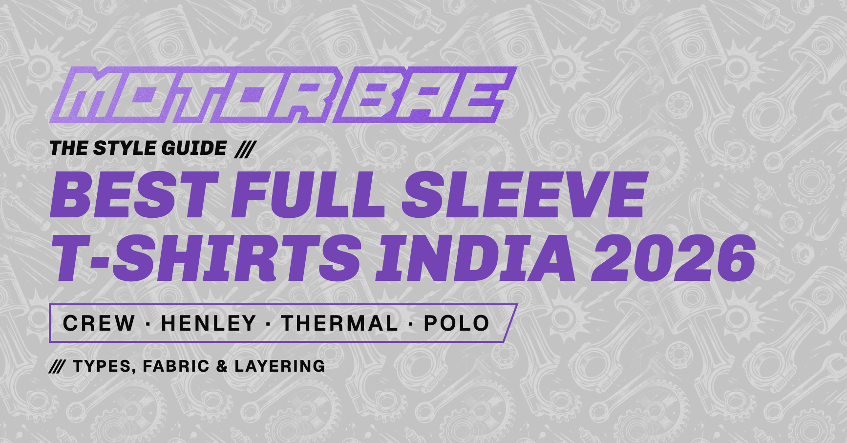Best Full Sleeve T-Shirts for Men in India (2026) featured image